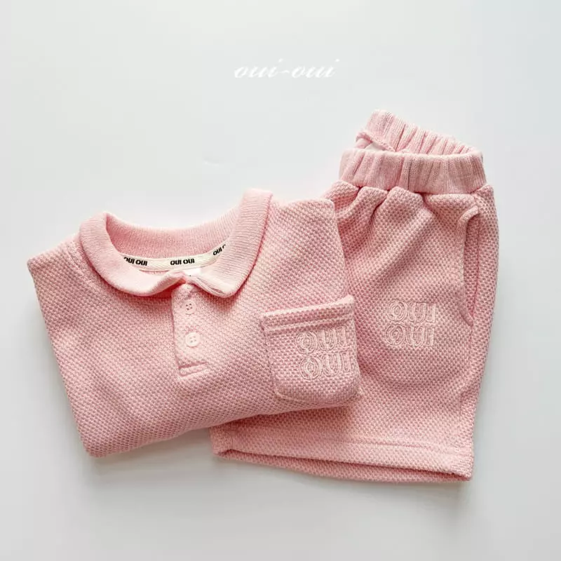 Oui Oui - Korean Children Fashion - #kidsshorts - Gentle Top Bottom Set - 8