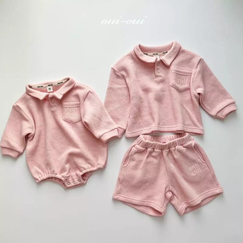 Oui Oui - Korean Children Fashion - #kidsstore - Gentle Top Bottom Set - 9
