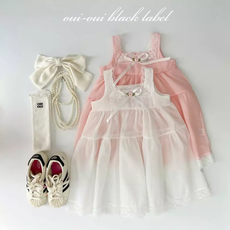 Oui Oui - Korean Children Fashion - #kidzfashiontrend - Peach One-piece - 11