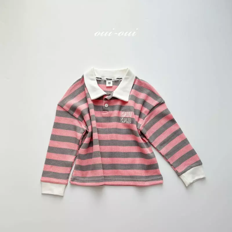 Oui Oui - Korean Children Fashion - #littlefashionista - Yam Collar Tee - 3