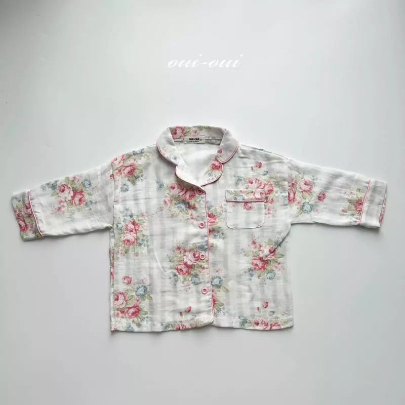 Oui Oui - Korean Children Fashion - #littlefashionista - Mellow Pajama Set - 9