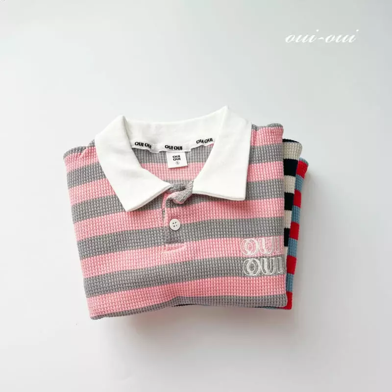 Oui Oui - Korean Children Fashion - #littlefashionista - Yam Collar Tee - 4