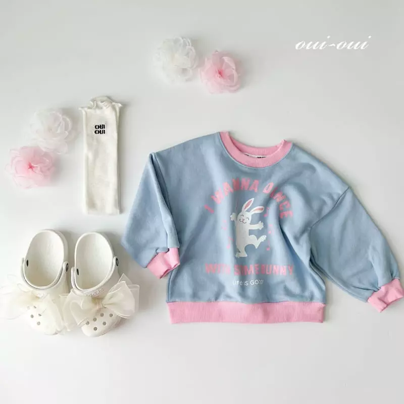 Oui Oui - Korean Children Fashion - #minifashionista - Bunny Sweatshirt - 6