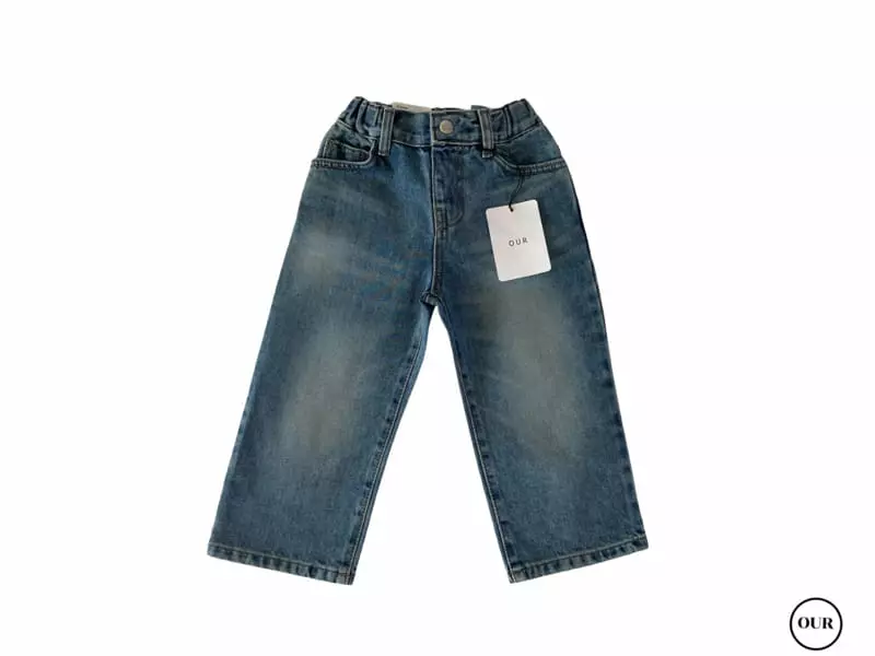 Our - Korean Children Fashion - #Kfashion4kids - Other Wide Jeans