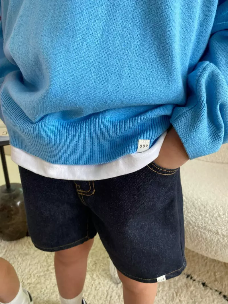 Our - Korean Children Fashion - #Kfashion4kids - Kerry V Neck Knit Tee