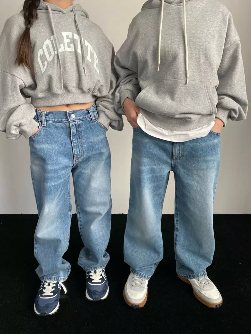 Our - Korean Children Fashion - #childofig - Other Wide Jeans - 6