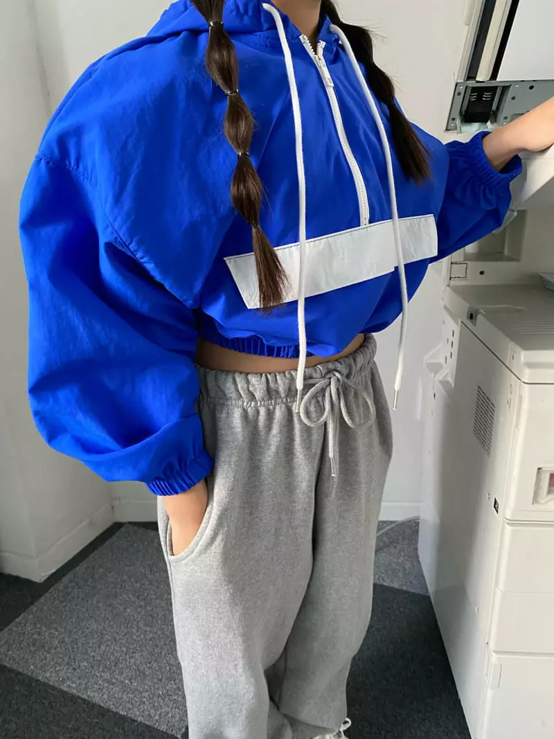 Our - Korean Children Fashion - #childrensboutique - Crop Wind Anorak - 4