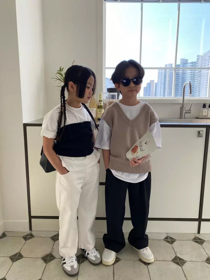 Our - Korean Children Fashion - #designkidswear - Salt Top Knit Tee - 11