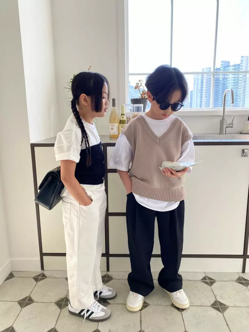 Our - Korean Children Fashion - #discoveringself - Salt Top Knit Tee - 12