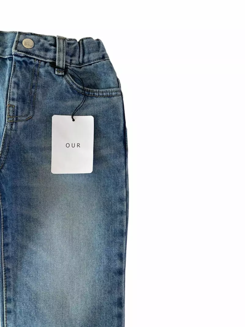 Our - Korean Children Fashion - #fashionkids - Other Wide Jeans - 11