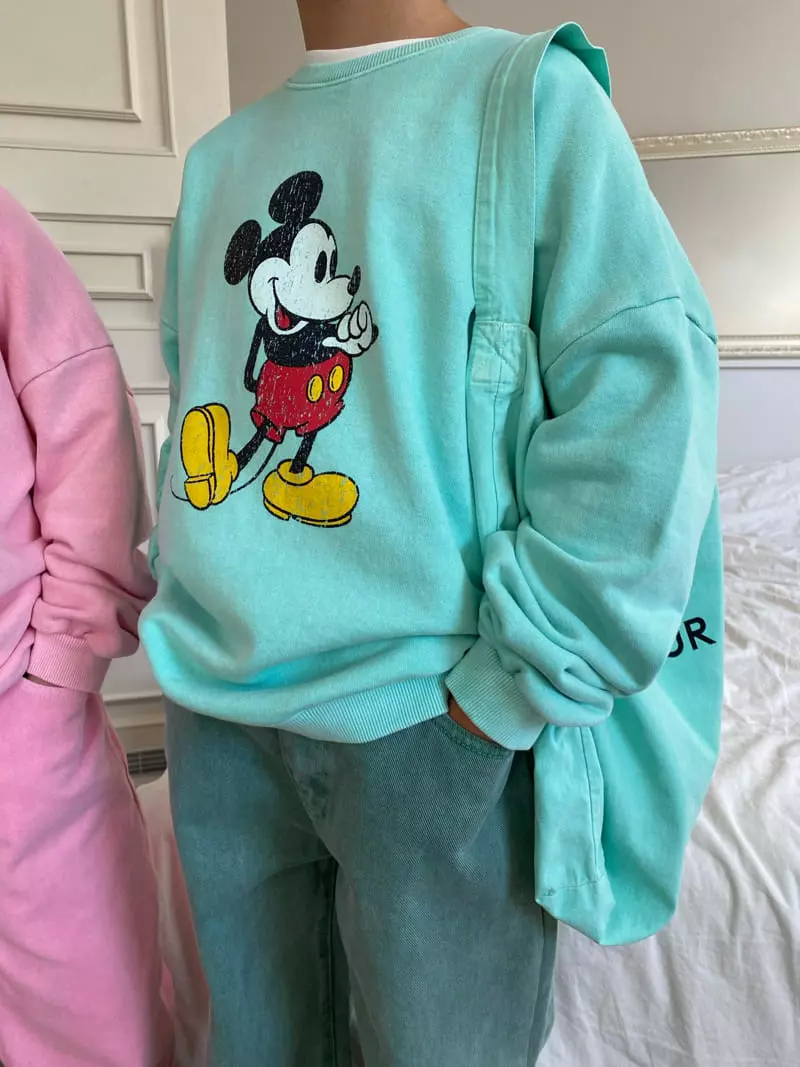 Our - Korean Children Fashion - #kidsstore - Paint M Sweatshirt - 5