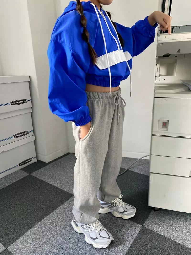Our - Korean Children Fashion - #kidzfashiontrend - Crop Wind Anorak - 9