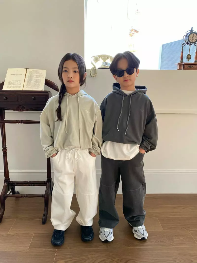 Our - Korean Children Fashion - #kidzfashiontrend - Easy Balloon Hoody - 7