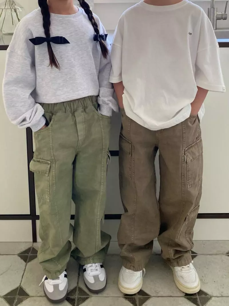 Our - Korean Children Fashion - #kidzfashiontrend - Ditton Cargo Pants - 5