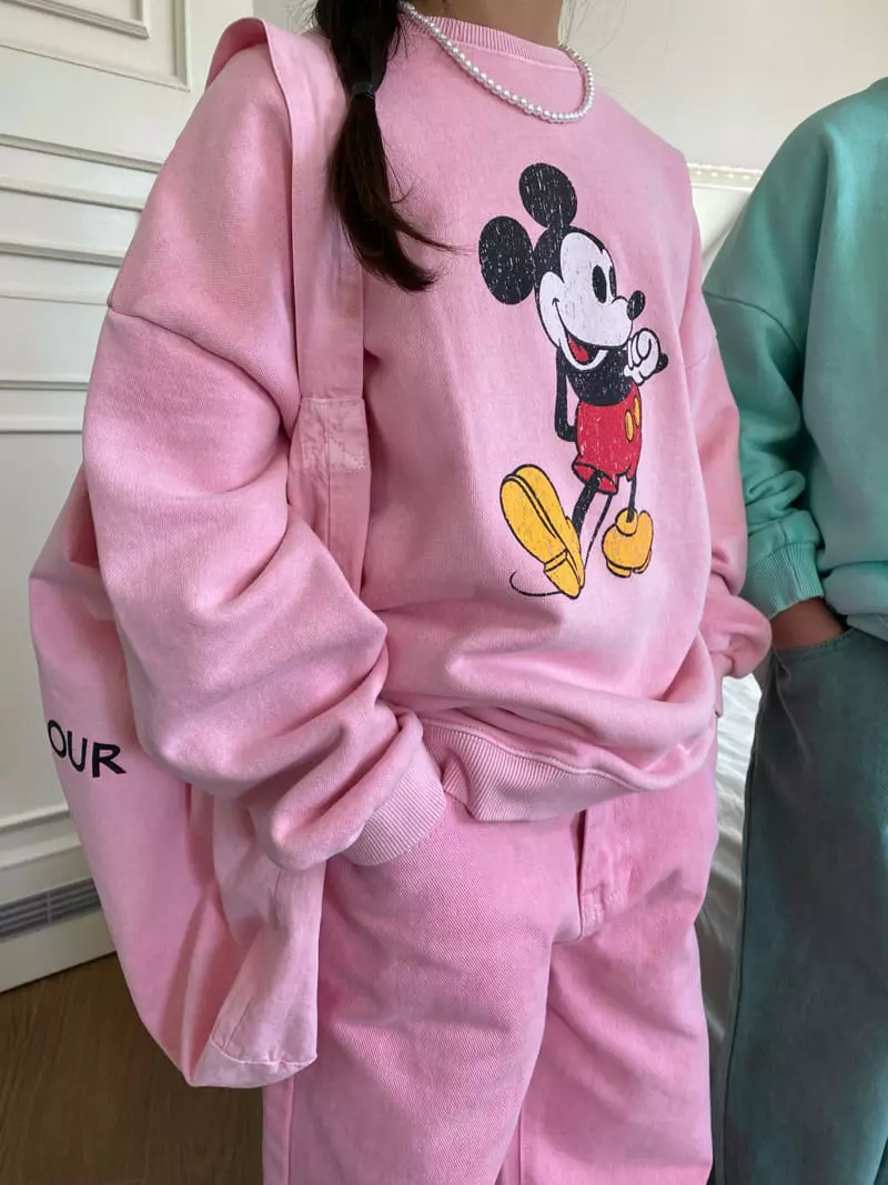 Our - Korean Children Fashion - #littlefashionista - Paint M Sweatshirt - 8