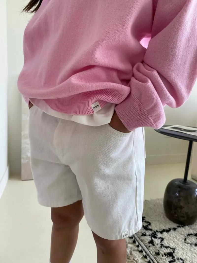Our - Korean Children Fashion - #littlefashionista - Kerry V Neck Knit Tee - 2