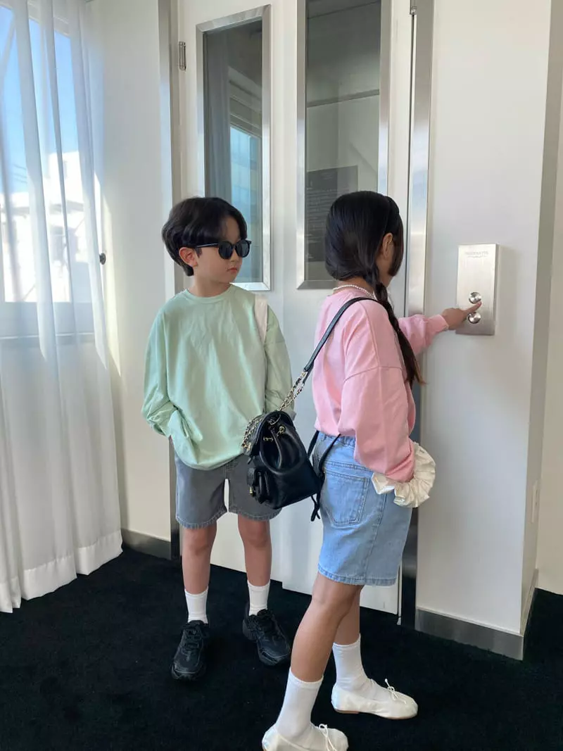 Our - Korean Children Fashion - #minifashionista - Plain Shorts - 11