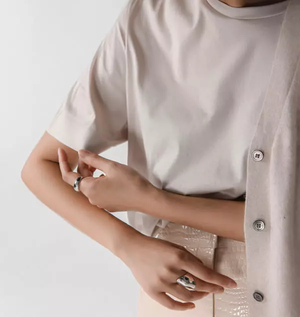 Paper Moon - Korean Women Fashion - #momslook - Luxe Silket Tee - 6