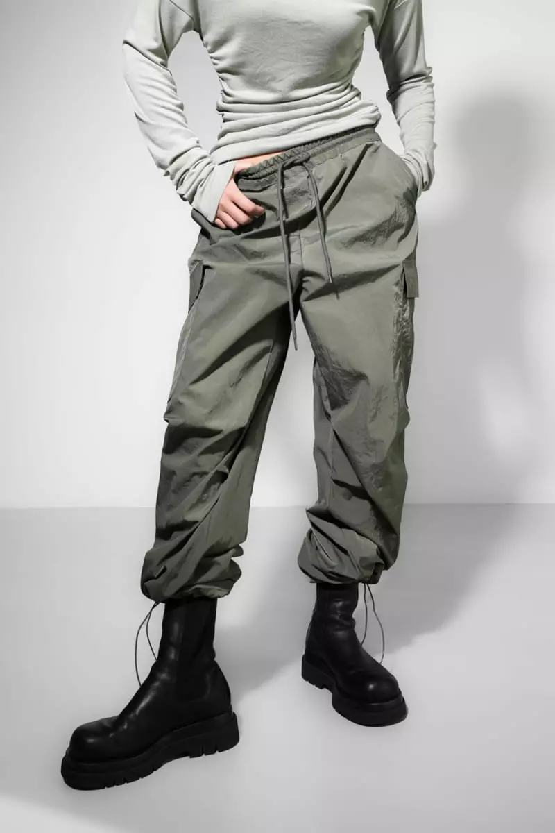 Paper Moon - Korean Women Fashion - #momslook - Nylon Pants