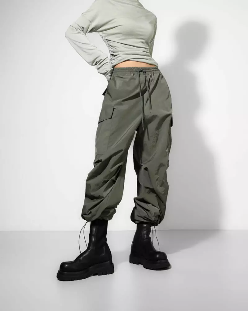 Paper Moon - Korean Women Fashion - #momslook - Nylon Pants - 9