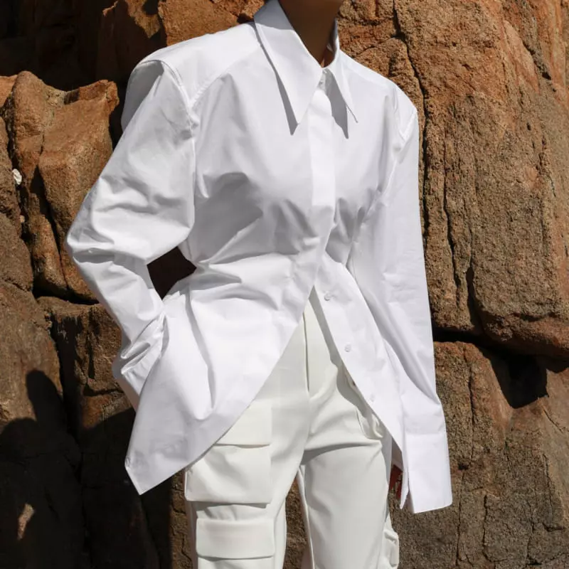 Paper Moon - Korean Women Fashion - #momslook - Padded Shirt - 7
