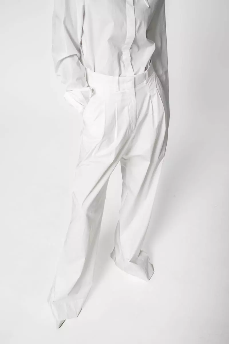 Paper Moon - Korean Women Fashion - #momslook - Two Pintuck Pants - 11