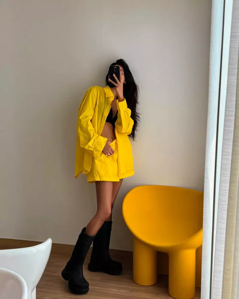 Paper Moon - Korean Women Fashion - #momslook - Nylon Shorts - 7
