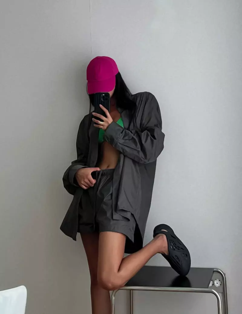 Paper Moon - Korean Women Fashion - #momslook - Nylon Shorts - 9