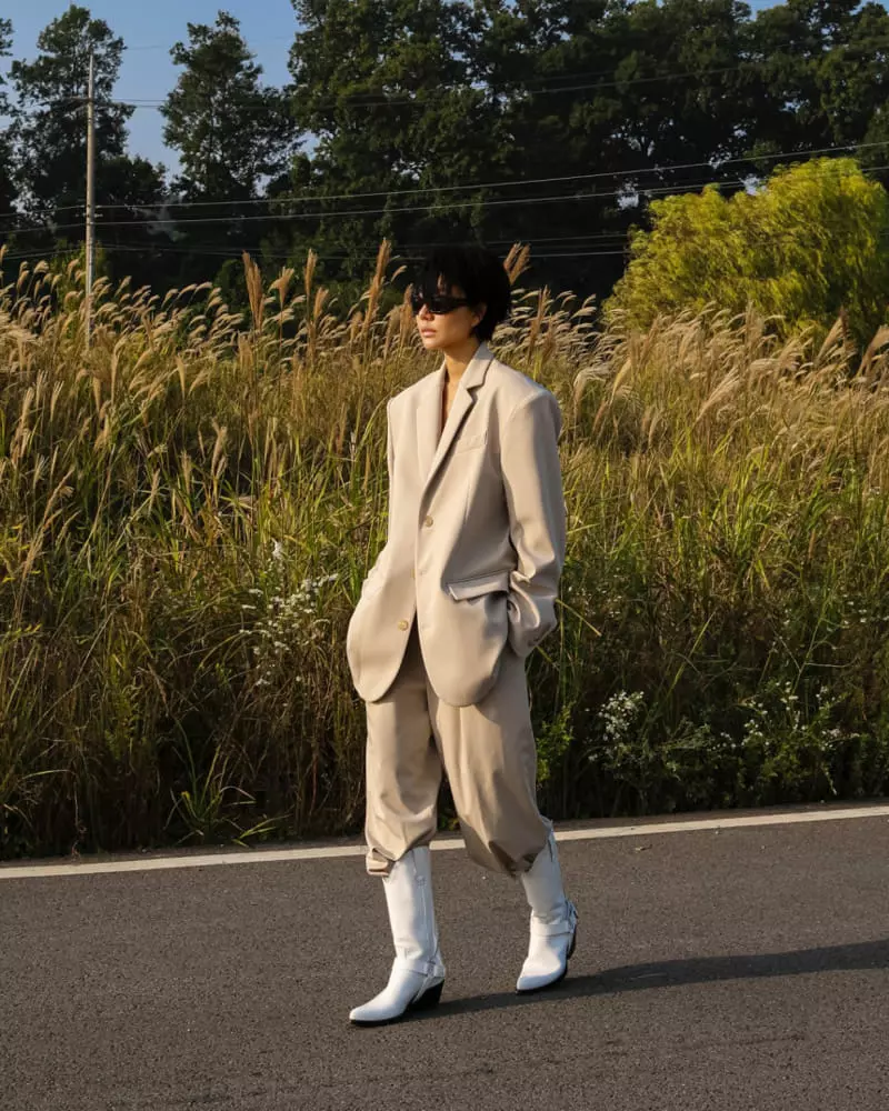 Paper Moon - Korean Women Fashion - #momslook - Oversize Jacket - 5