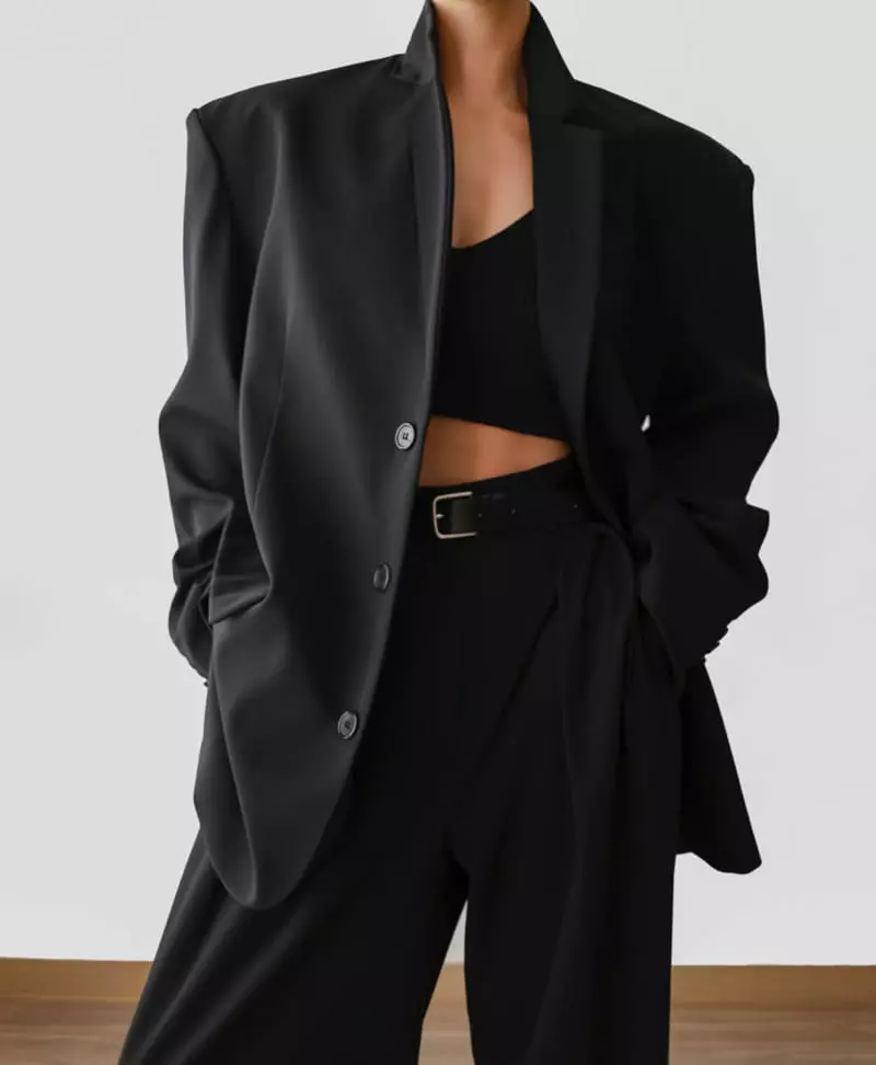 Paper Moon - Korean Women Fashion - #momslook - Oversize Jacket - 9