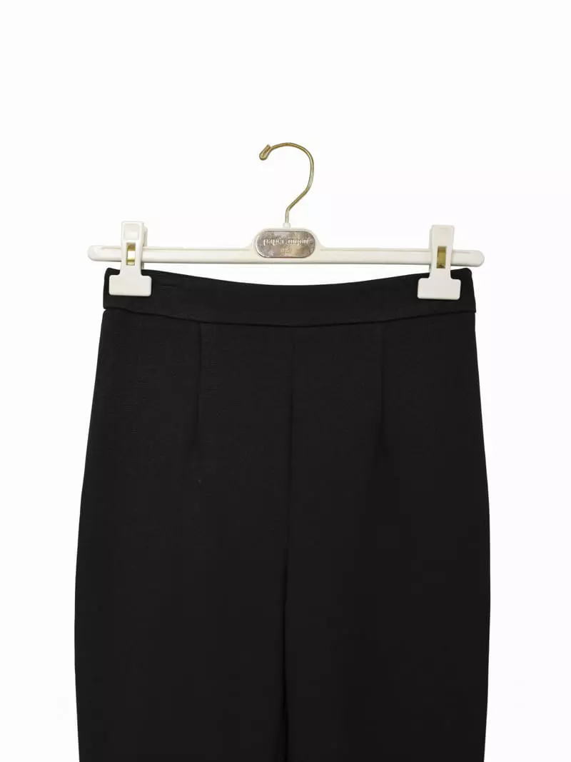 Paper Moon - Korean Women Fashion - #momslook - Back Zipper Pants - 12
