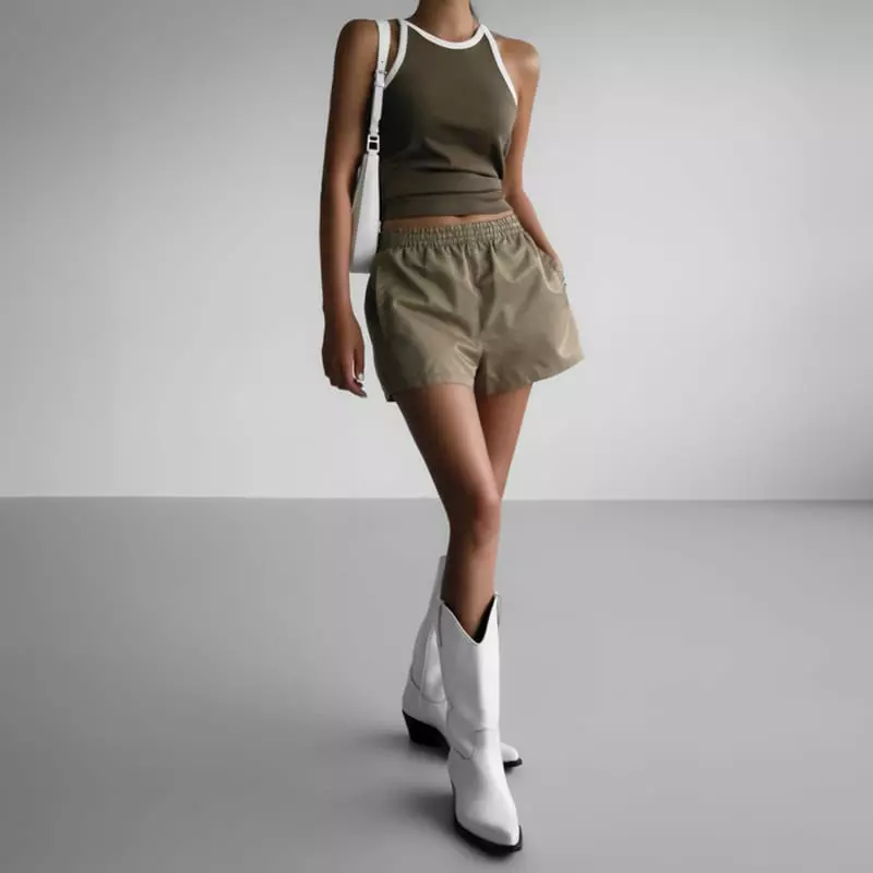 Paper Moon - Korean Women Fashion - #momslook - Color Tank Top - 12