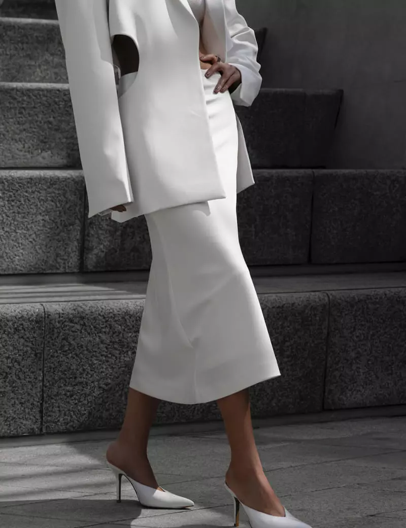 Paper Moon - Korean Women Fashion - #momslook - Square Minimal Jacket - 6