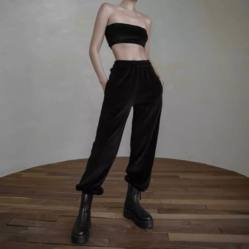 Paper Moon - Korean Women Fashion - #pursuepretty - Veloure Pants - 9