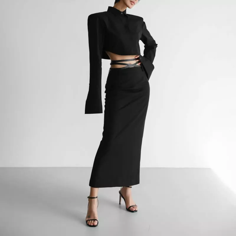 Paper Moon - Korean Women Fashion - #restrostyle - Classic Belt - 2
