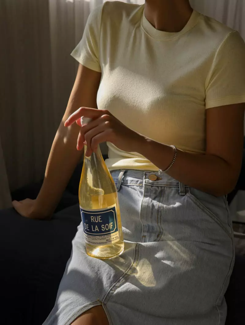Paper Moon - Korean Women Fashion - #restrostyle - Rib Slim Tee - 5
