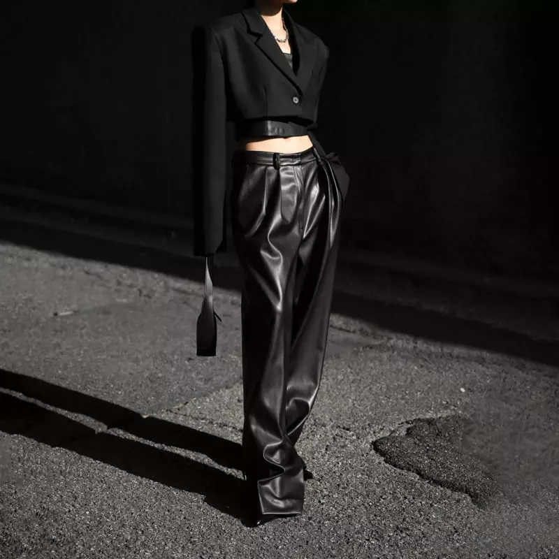 Paper Moon - Korean Women Fashion - #restrostyle - Classic Pants - 4