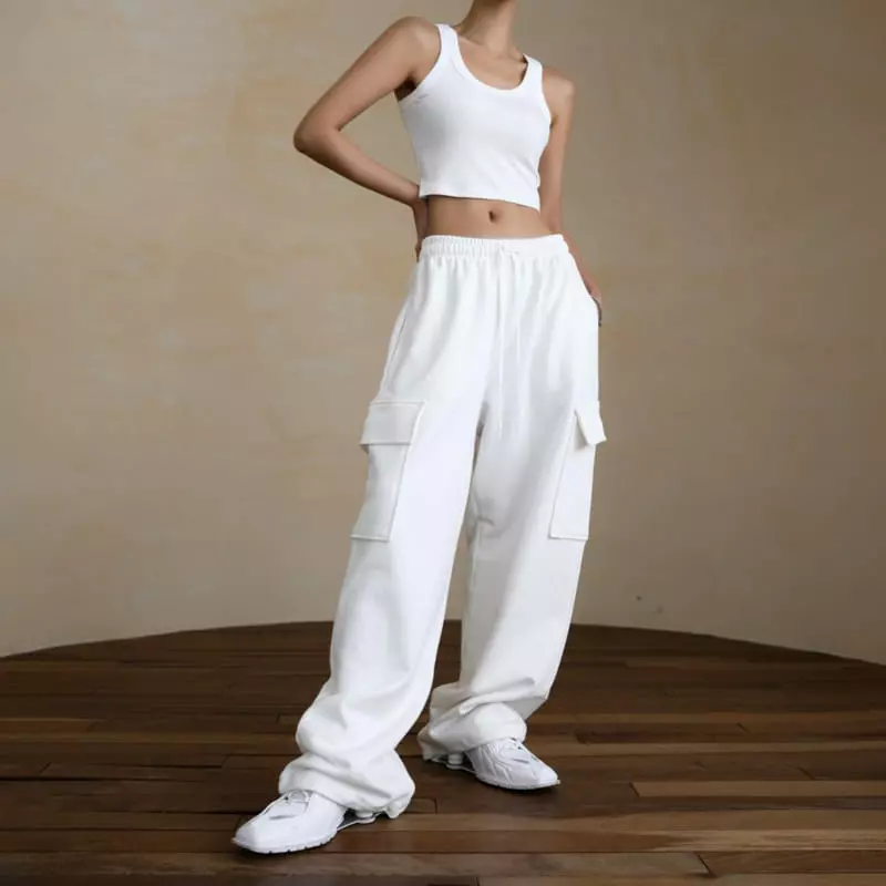 Paper Moon - Korean Women Fashion - #romanticstyle - Cargo pants - 2