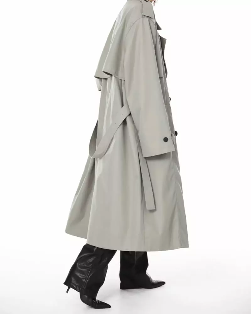 Paper Moon - Korean Women Fashion - #romanticstyle - Padded Trench Coat