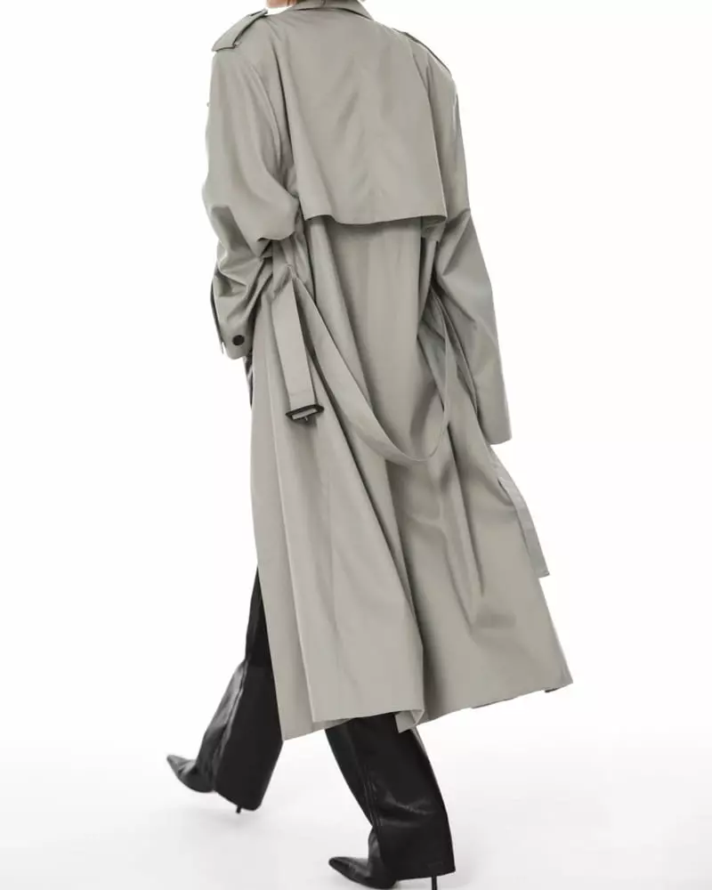Paper Moon - Korean Women Fashion - #shopsmall - Padded Trench Coat - 2