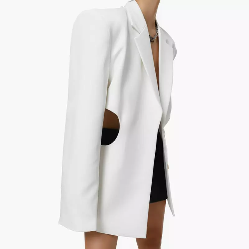Paper Moon - Korean Women Fashion - #shopsmall - Square Minimal Jacket - 3
