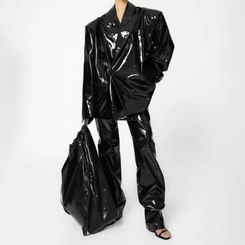 Paper Moon - Korean Women Fashion - #thatsdarling - Patent Jacket - 2