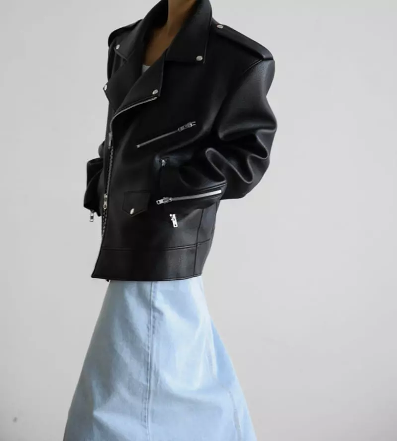 Paper Moon - Korean Women Fashion - #thelittlethings - Ice bLue Denim Skirt - 8