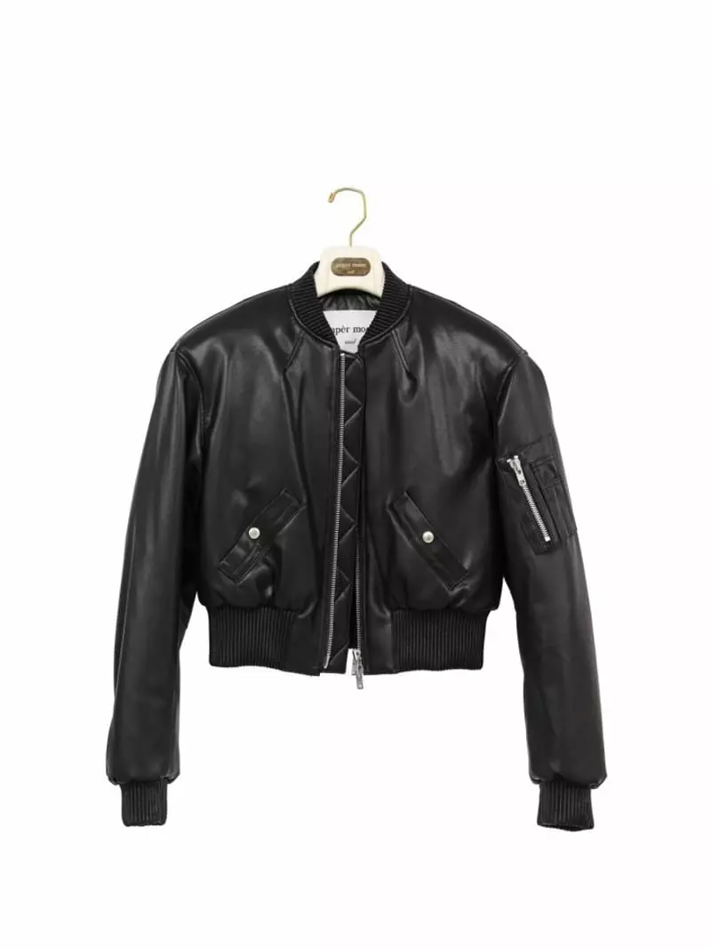 Paper Moon - Korean Women Fashion - #vintagekidsstyle - Vigan Leather Jacket - 2