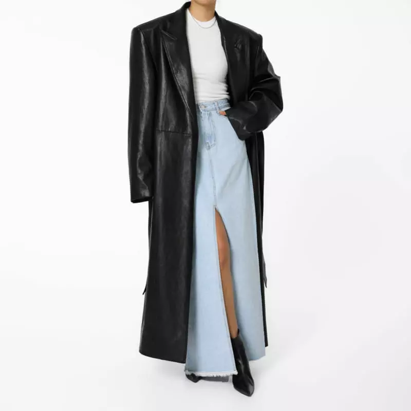 Paper Moon - Korean Women Fashion - #womensfashion - Oversize Coat - 11