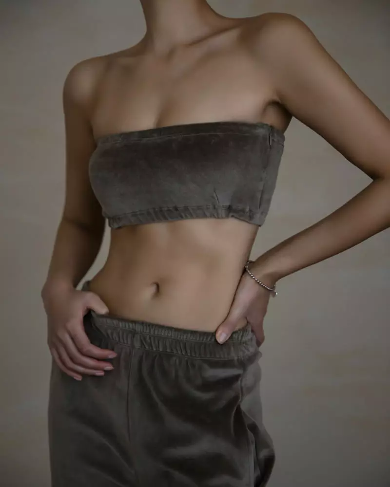 Paper Moon - Korean Women Fashion - #womensfashion - Strap Zipper Tube Top - 6