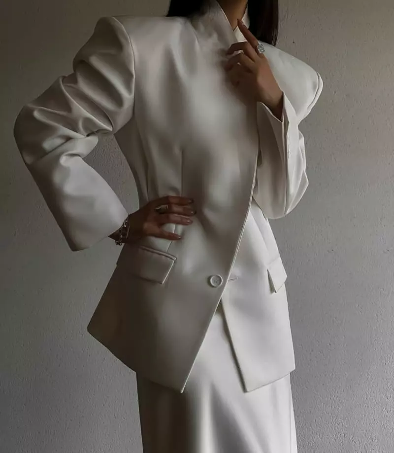 Paper Moon - Korean Women Fashion - #womensfashion - Square Twill Jacket - 12