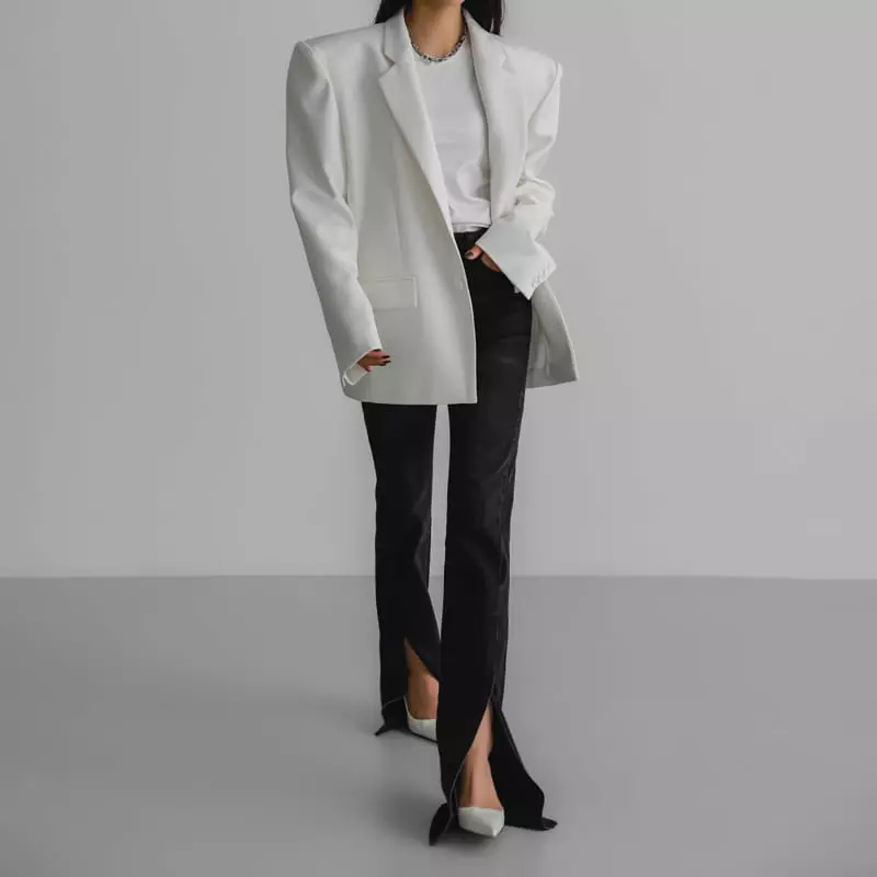 Paper Moon - Korean Women Fashion - #womensfashion - Square Twill Jacket - 6