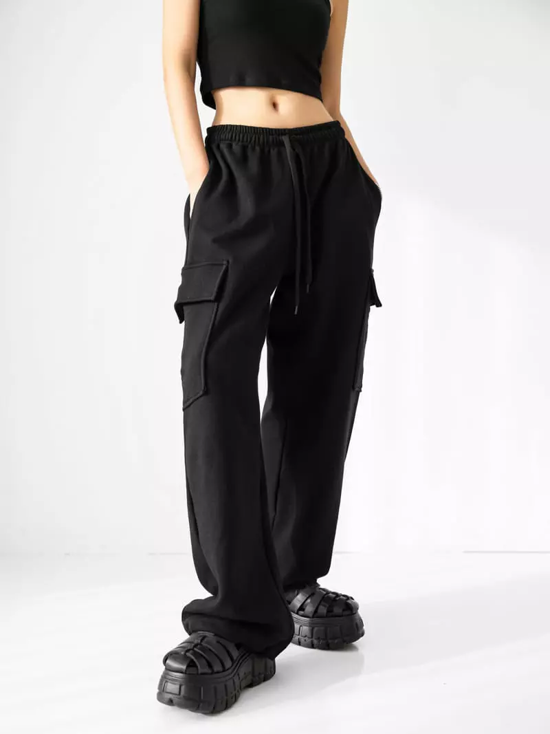 Paper Moon - Korean Women Fashion - #womensfashion - Cargo pants - 11