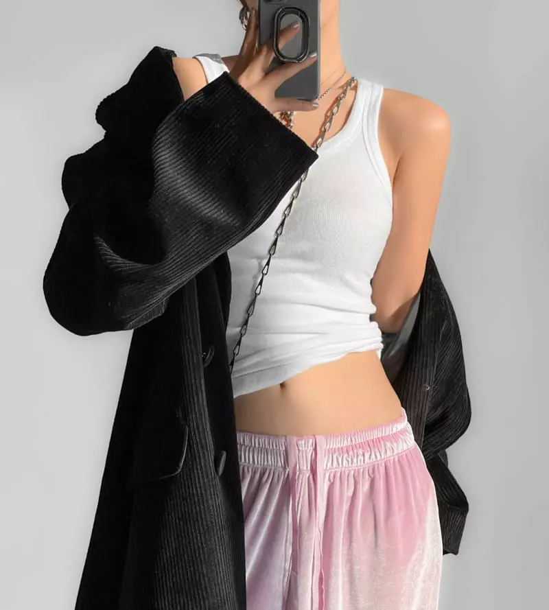 Paper Moon - Korean Women Fashion - #womensfashion - Sleeveless Tank Top - 5